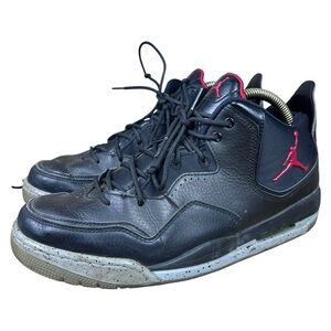 Nike Air Jordan Courtside 23 Black Particle Basketball Shoes Men Sz 9 AR1000-023